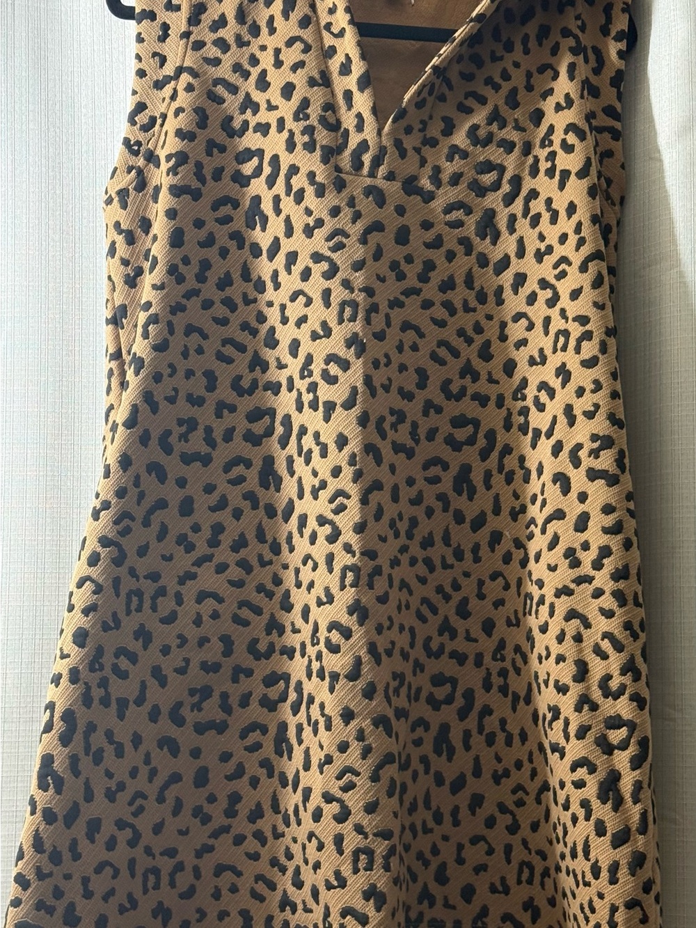 Entro Leopard Sleeveless Dress